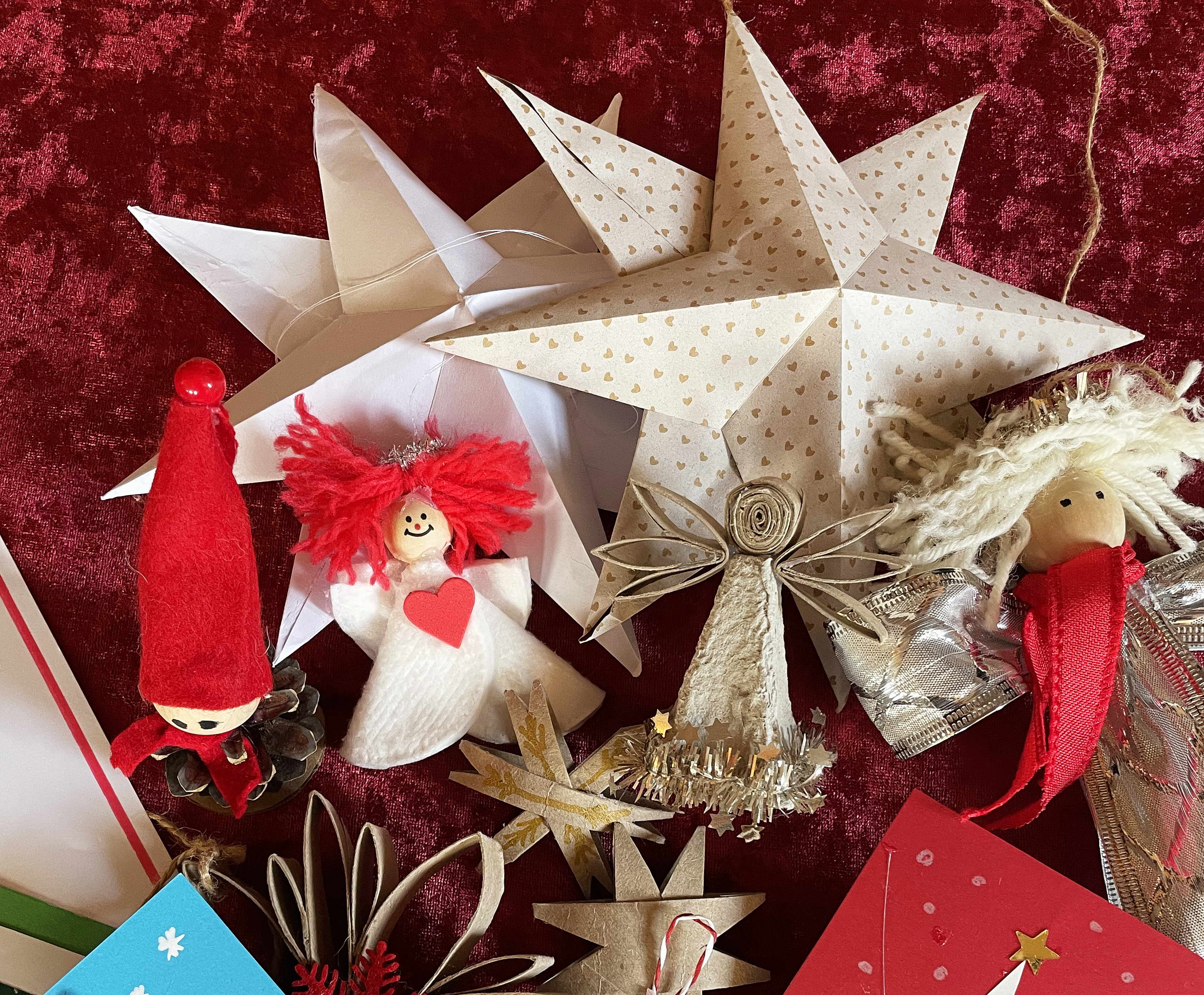 Nissar, englar og stjerner blir det sikkert laga mykje av. Foto Randi Bøe